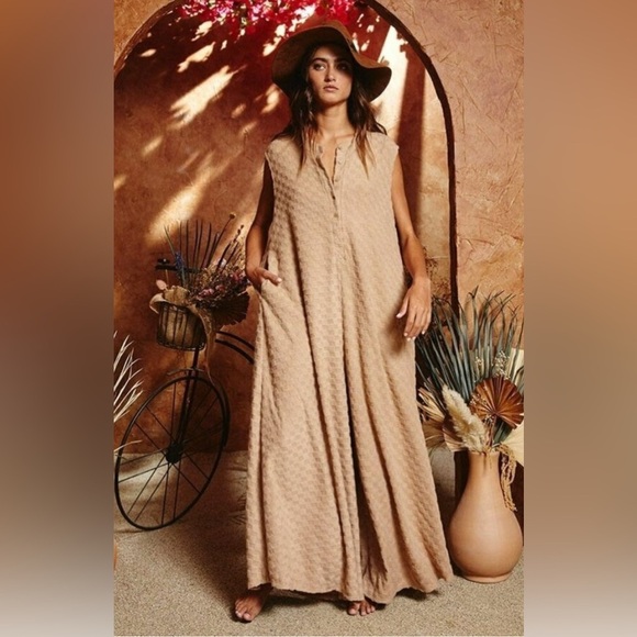 Molly Green Checkered Jumpsuit - Picture 3 of 7